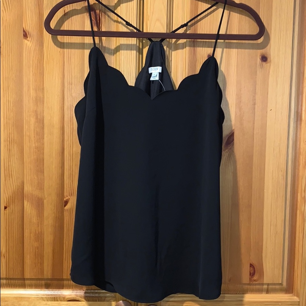 J. Crew Black Blouse